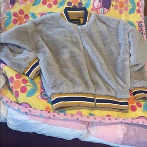 Super soft bomber jacket